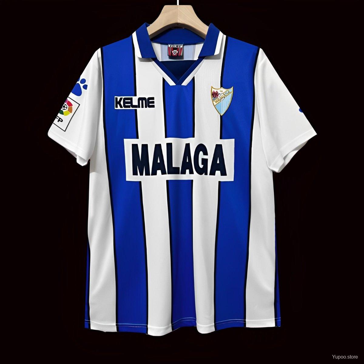 Camiseta de fútbol Málaga CF 1997/98 LOCAL MANGA CORTA VERSION FAN